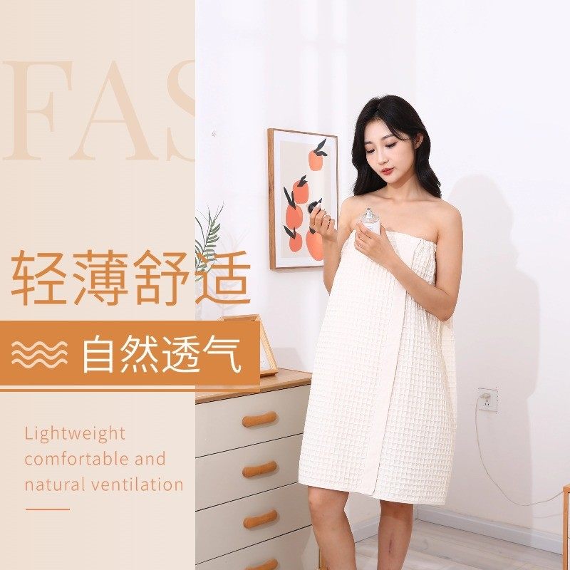 新款懒人裕裙纯棉纱布夏浴袍女浴巾吸水速干不掉毛可穿可裹大毛巾,电子/电工,接线端子,淘宝优惠券,粉丝福利购,淘宝优惠卷