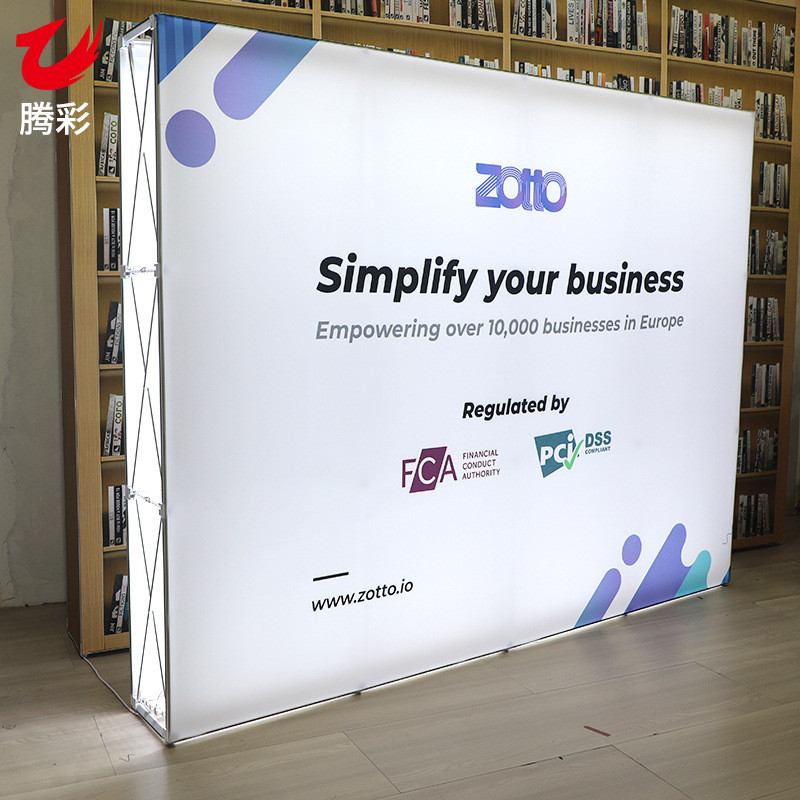 供应led卡布灯箱卡布灯箱酒店会议直播婚庆签字墙无边框软膜拉网