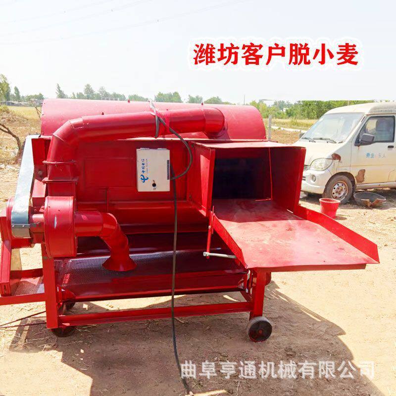 125型水稻小麦脱粒机用打谷机电动版高粱大豆脱粒机