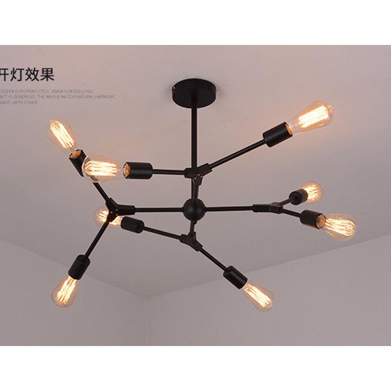 北欧吊灯后现代简约客厅吊灯具设计师大气铁艺吊灯创意个性餐厅灯