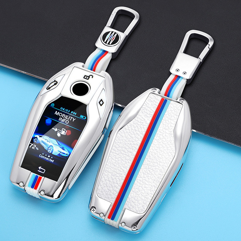 适用于宝马钥匙套7系730li 740液晶新5系535LE6系GT包X3/X5/X7扣