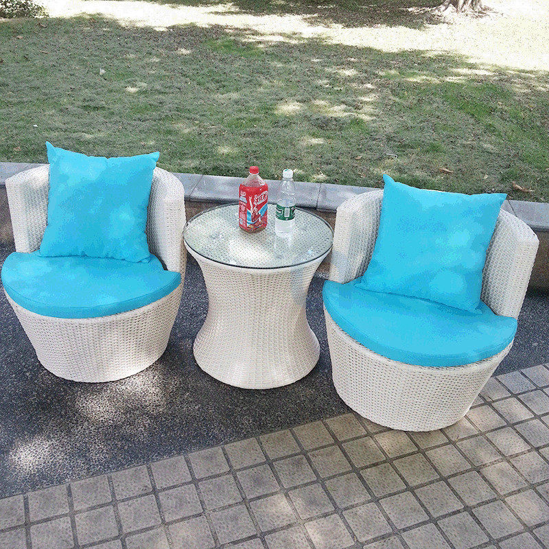 户外桌椅带伞庭院藤椅露天阳台小桌椅花园休闲三件套藤编防水防晒,住宅家具,餐椅,淘宝优惠券,粉丝福利购,淘宝优惠卷