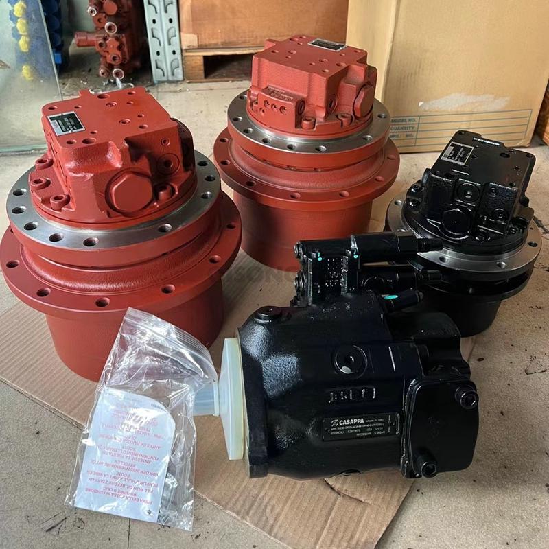 热销原装kyb mag-18vp-350f马达行走 山猫27微挖行走马达齿轮箱总