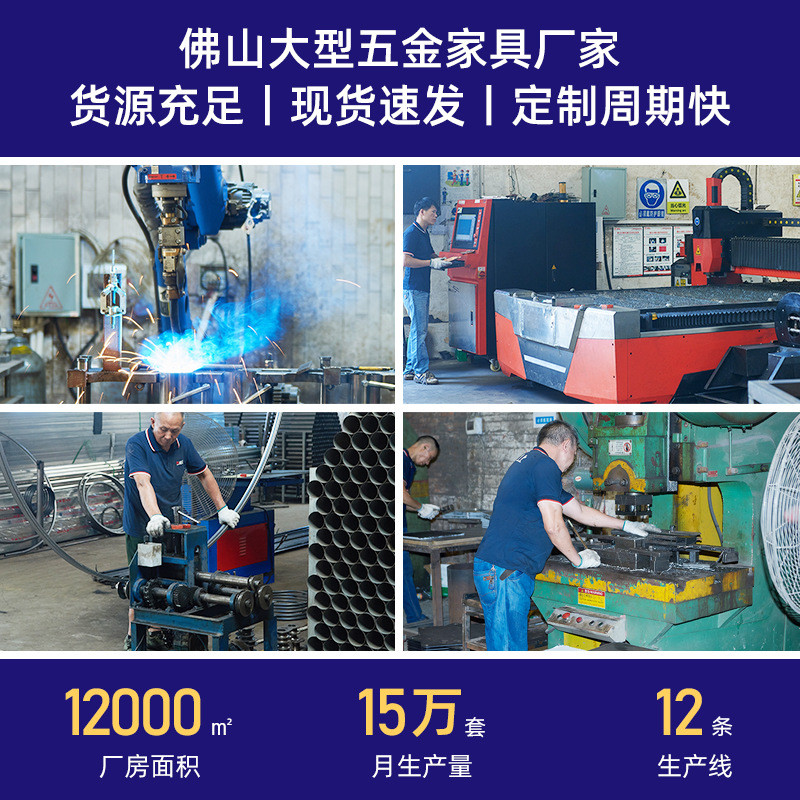 腿铸铁餐桌脚支撑架双柱桌子定制台脚支架酒店吧台餐桌腿铁架