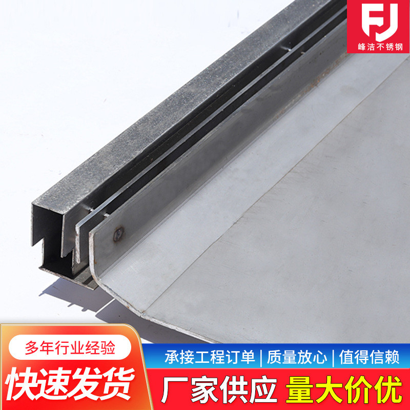 不锈钢下水道给排水检查用缝隙式方形排水沟盖板检修口检修口