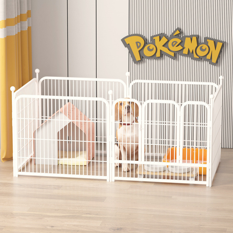 狗狗围栏狗笼子泰迪小型犬大型犬中金毛家用室内自由组合宠物栅栏