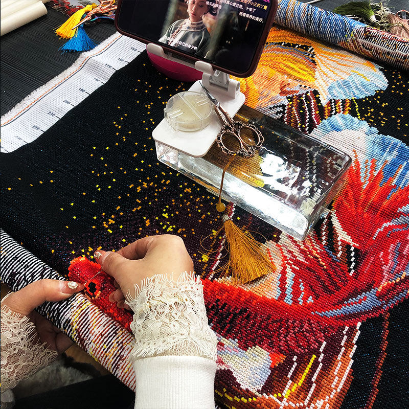 x1aw新款十字绣绣制压布砖水晶砖透明简便工具冰纹透明砖水晶压布,居家布艺,十字绣套件,淘宝优惠券,粉丝福利购,淘宝优惠卷