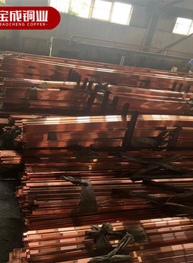 C1100无氧紫铜 导电汇流排 紫铜排 T2 T3接地铜排  TMY镀锡紫铜排