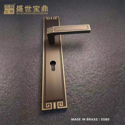 厂家批发中式室内卧室gl552-g52木门锁房间门锁家装实木门铜锁