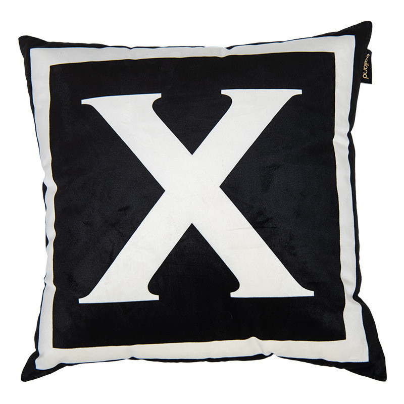 e0pb批发0377字母印花抱枕大靠垫沙发办公室床头靠枕靠背腰枕汽车