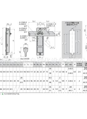 热销现货供应手柄平面takigena-240系列