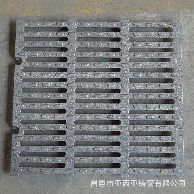 批发球墨铸铁雨水篦子 排水沟盖板市政道路地下车库方形铸铁井盖
