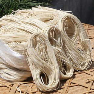 东阳土索面 正宗永康特产手工月子面条咸挂干素面 磐安农家土爽面