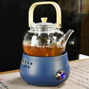 家用陶瓷电陶炉煮茶炉电热玻璃煮茶壶养生壶小型迷你普洱茶泡茶炉