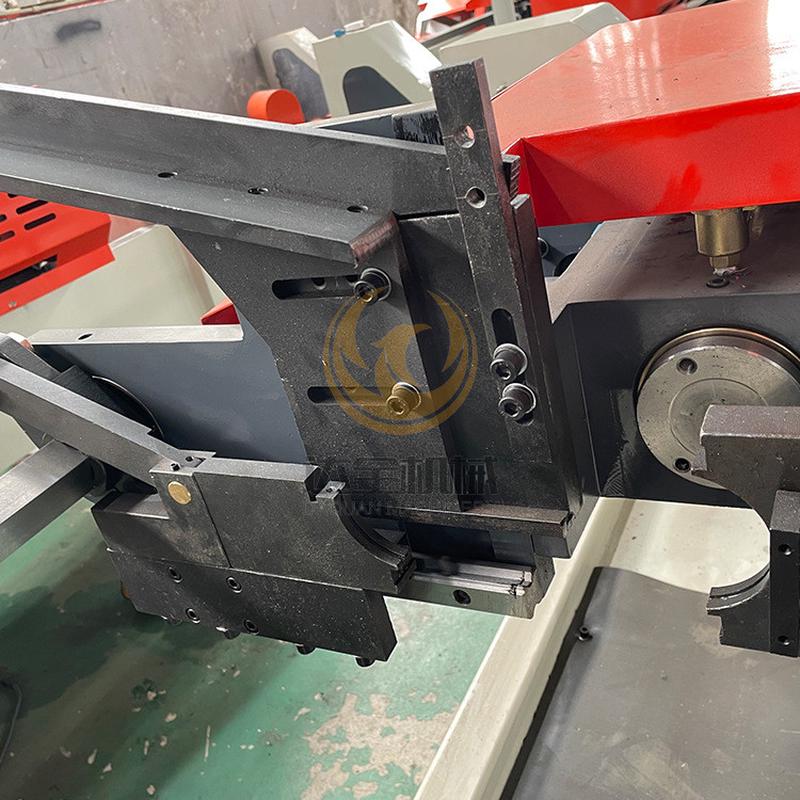 铜铝管双头50倒角扩口坡口自动上下料不锈钢圆管平头液压倒角机机