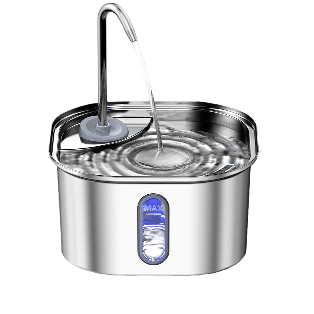 不锈钢宠物饮水机大容量循环过滤猫狗自动水器智能喂饮水机