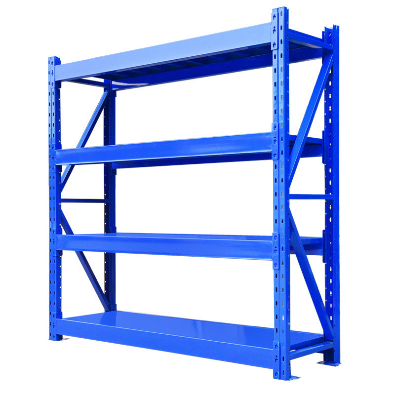 热销皇球中型层仓储库房货架置物架展示架托盘仓库货架1.2吨/重型