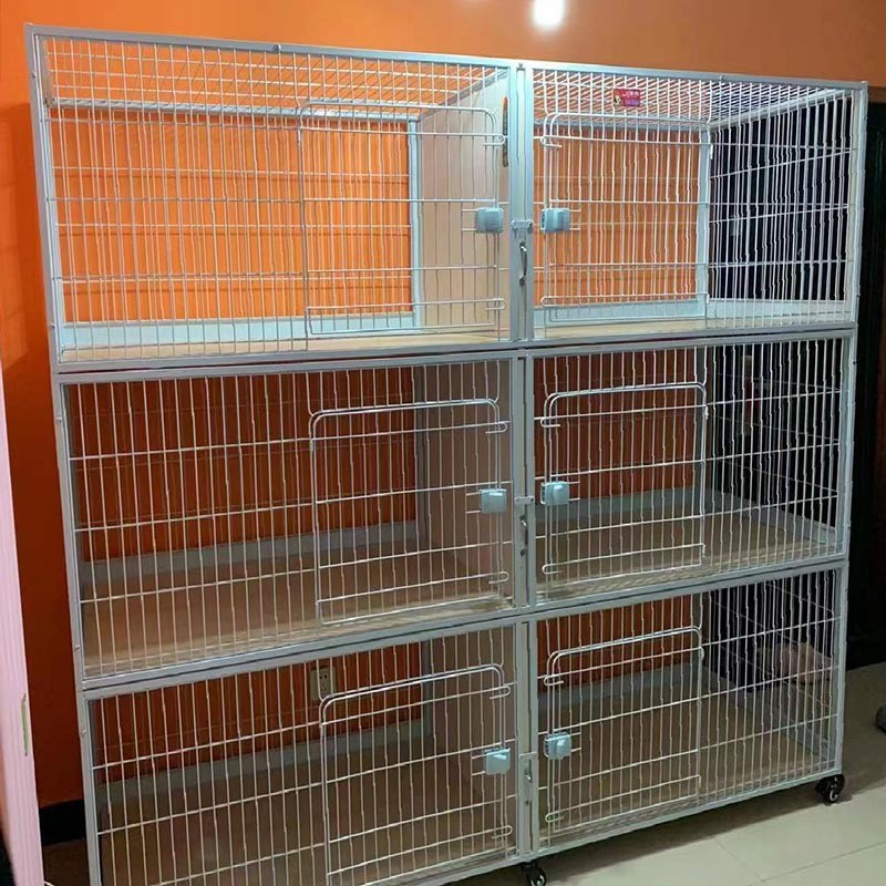新品平踏板猫大型繁育展示宠物店三层猫笼舍寄养繁殖月子笼大平台