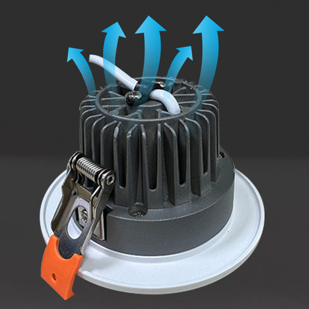 dans深圳照明etl北美90显指大喇叭筒灯大堂无防眩光4000k商用频闪