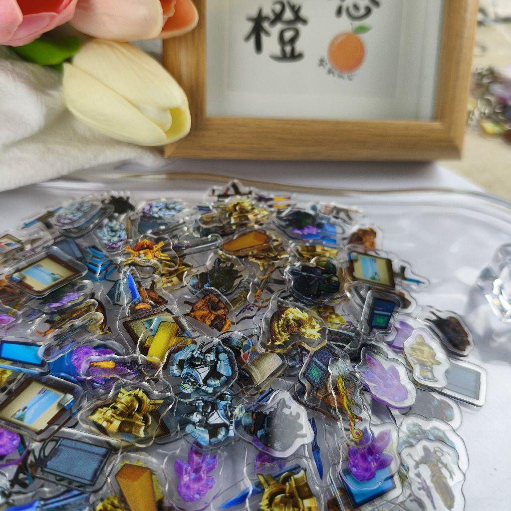 地铁逃生小鼻屎挂件地狱求生2CM小红书同款亚克力片片diy清仓cos