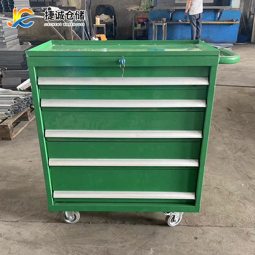厂供应不锈钢工具车 五金零件存储五抽柜抽屉式不锈钢工具车
