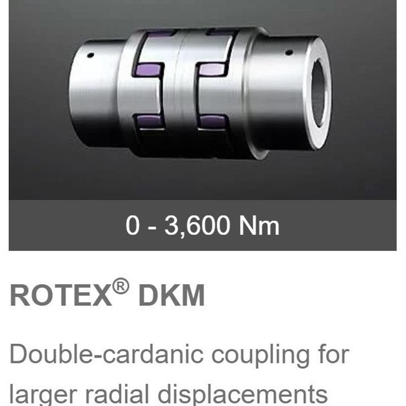 德国ktr-double-dkm型双弹性体梅花联轴器rotex-cardaniccouplin