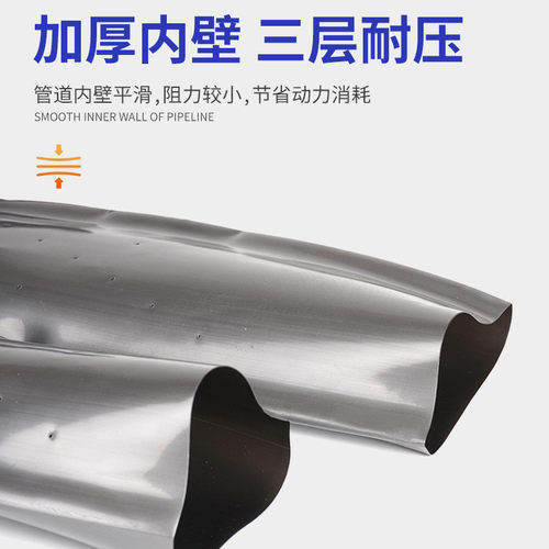 pe双层复合水带农用灌溉滴灌带多孔微喷带银灰色喷水软管微喷带