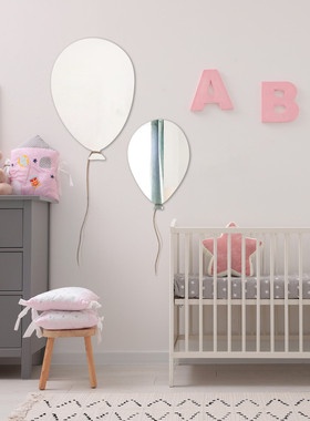 funlife贴尺寸亚克力儿童镜面大学校教室工艺品装饰镜批发hm062