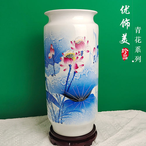 窗台摆件客厅落地式装饰品客厅电视柜两边工艺品大件装饰物品大
