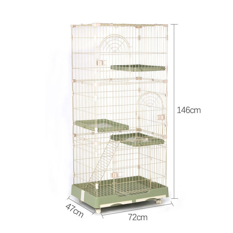 风宠猫笼dbs系列宠物居家猫别墅双层三层猫笼子宠物用品猫狗寵物