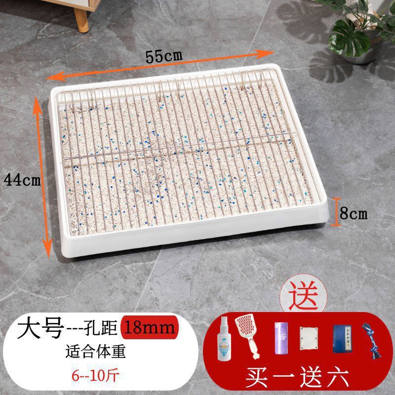 狗狗厕所中小型犬专用尿盆不锈钢比熊犬防踩屎便盆博美宠物狗砂盆