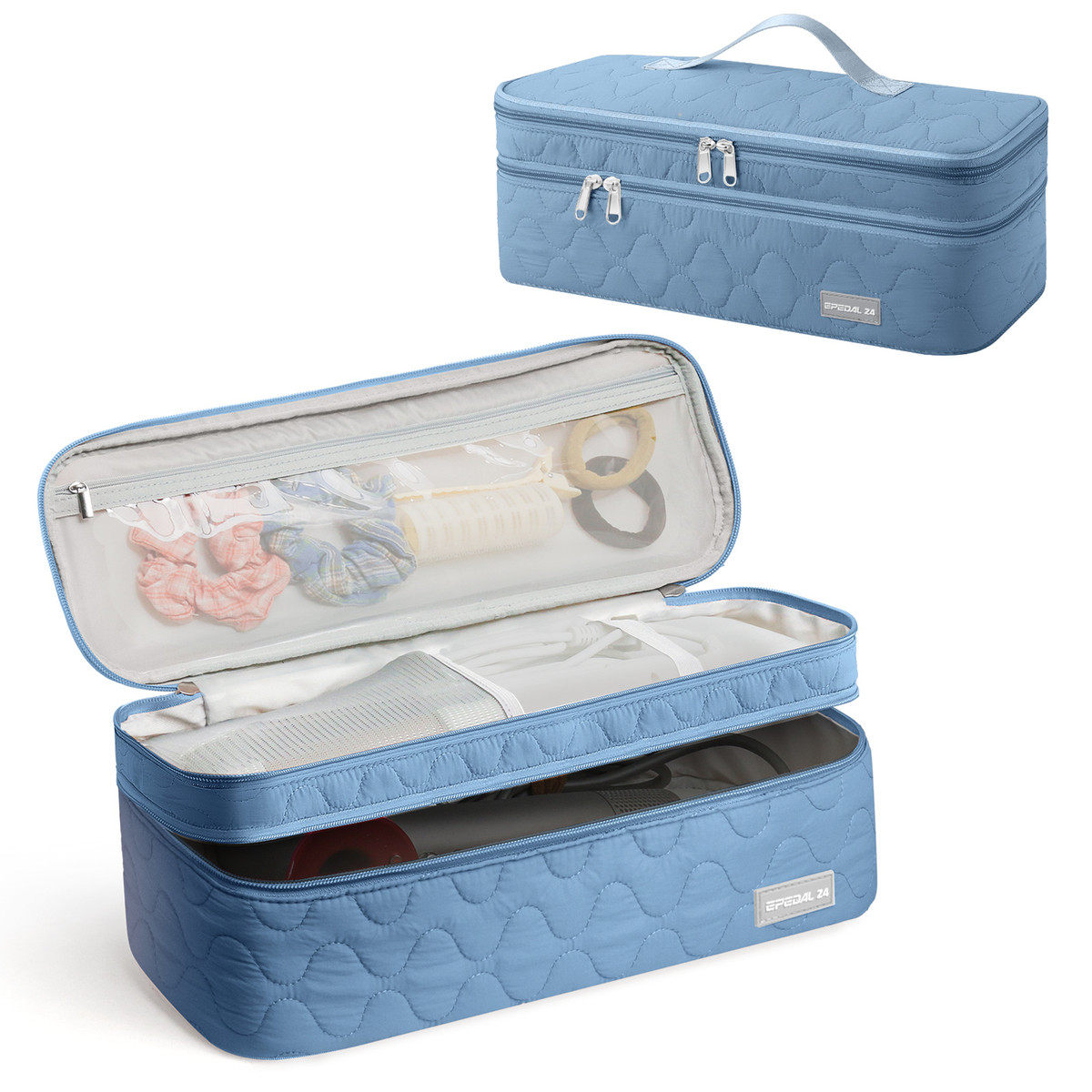 旅行便携美发一体式吹风机收纳包双层工具包卷发棒收纳袋,收纳整理,其他收纳袋,淘宝优惠券,粉丝福利购,淘宝优惠卷