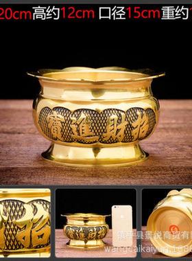 批发铜香炉摆件和具黄铜香炉家用大号香炉财神香炉家居装饰品摆件