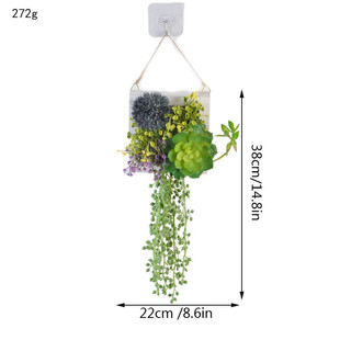 小清新人造仿真植物相框客厅办公家居壁挂酒店摄影创意园艺装饰