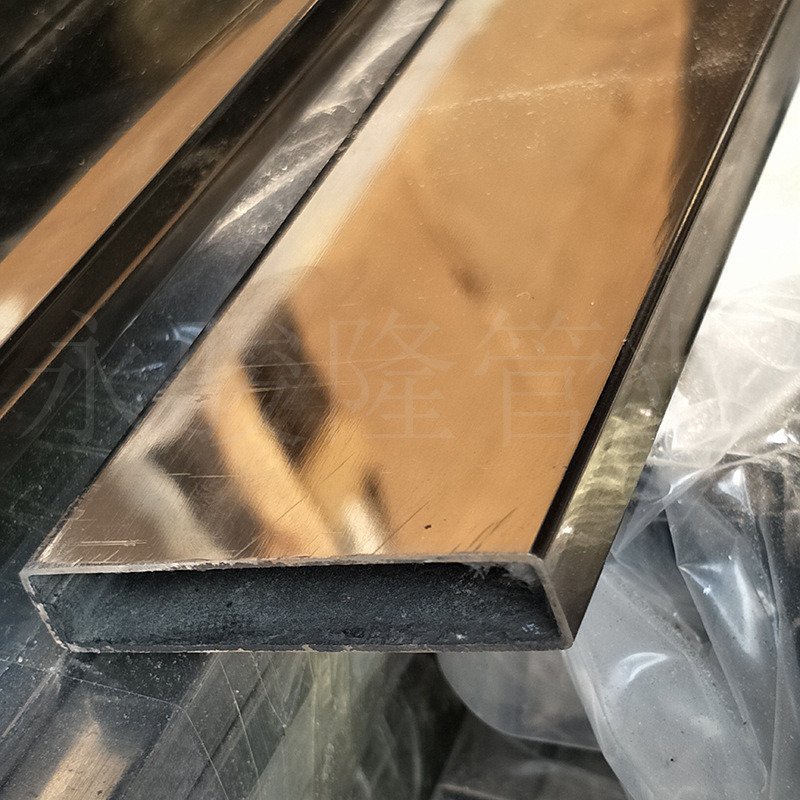 不锈钢非标矩形管304不锈钢材质扁通25*100*1.9mm