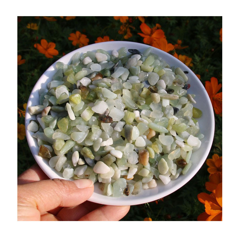 pebble迷你缸装饰黄玉石搭配装饰凸显植物活力黄色鹅卵石创意