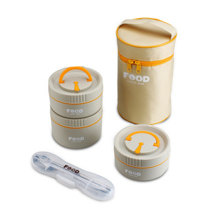 304不锈钢保温饭盒微波炉三层便当盒圆形3层分格加热餐盒套装学生