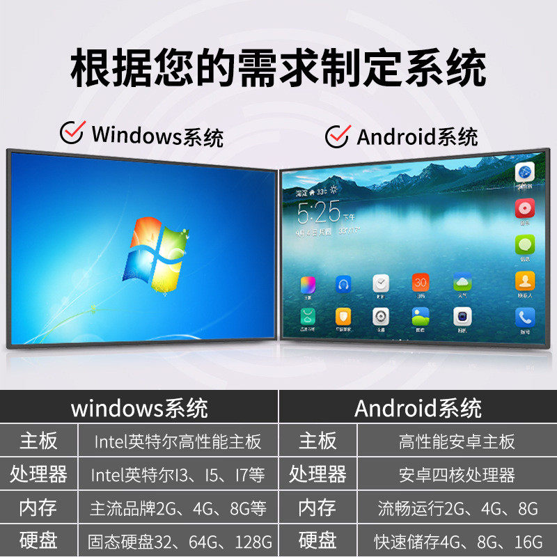 55寸75寸触摸多媒体会议一体机会议智能电子白板智能会议平板