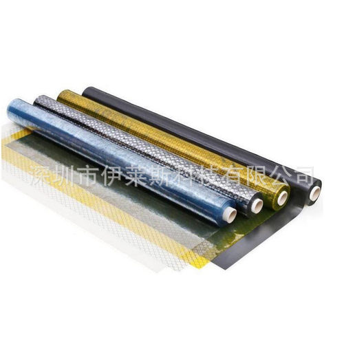 热销工厂生产防静电网格帘0.5mm*1.37m*30m整卷网格pvc防静电批发