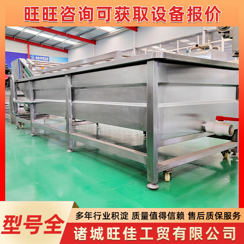 热销全自动多功能气泡喷淋式清洗机果蔬清洗机辣白菜设备净菜加工