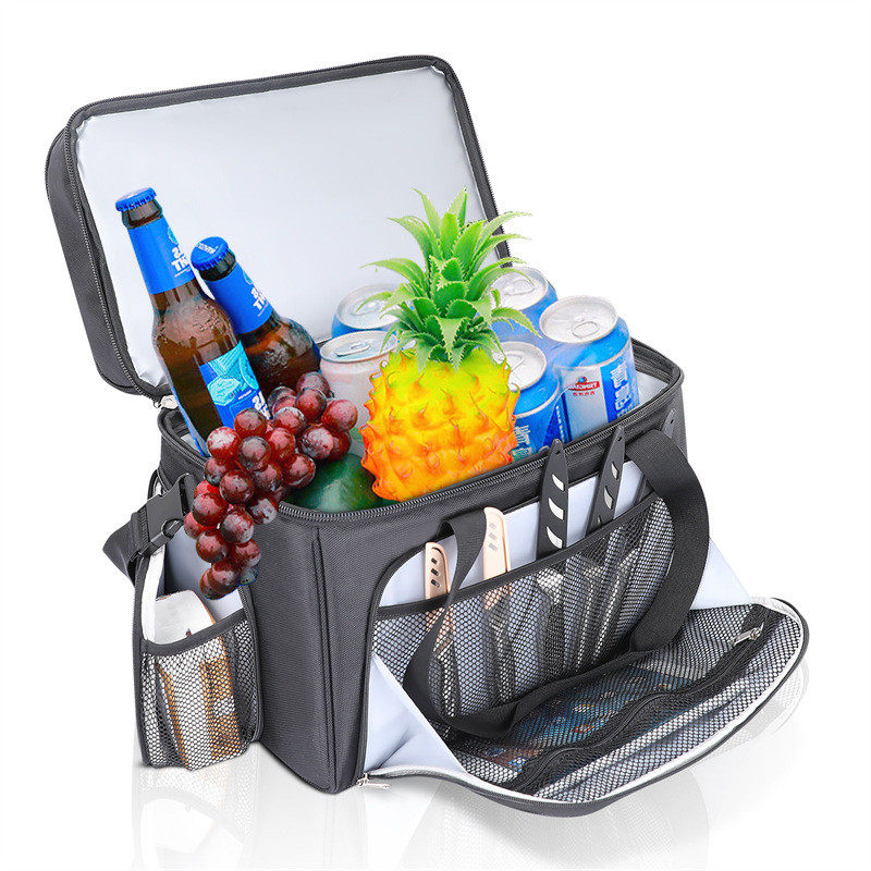 锡箔制冷冰包牛津布便当包单肩双提手冰袋大容量保温野餐包,厨房/烹饪用具,冰格/制冰袋,淘宝优惠券,粉丝福利购,淘宝优惠卷