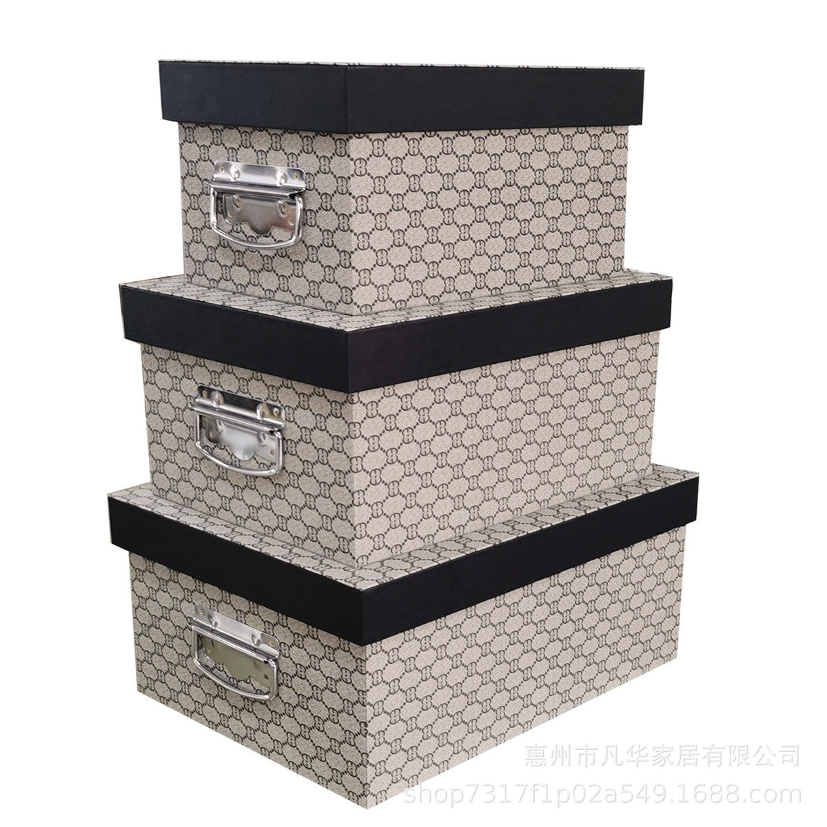 软装衣帽间收纳盒样板房皮质装饰摆件酒店会所储物箱轻奢收纳箱子