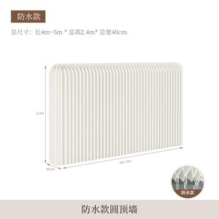 屏风隔断客厅玄关隔断墙简易自装纸墙商场假美容院隔断墙服装店墙