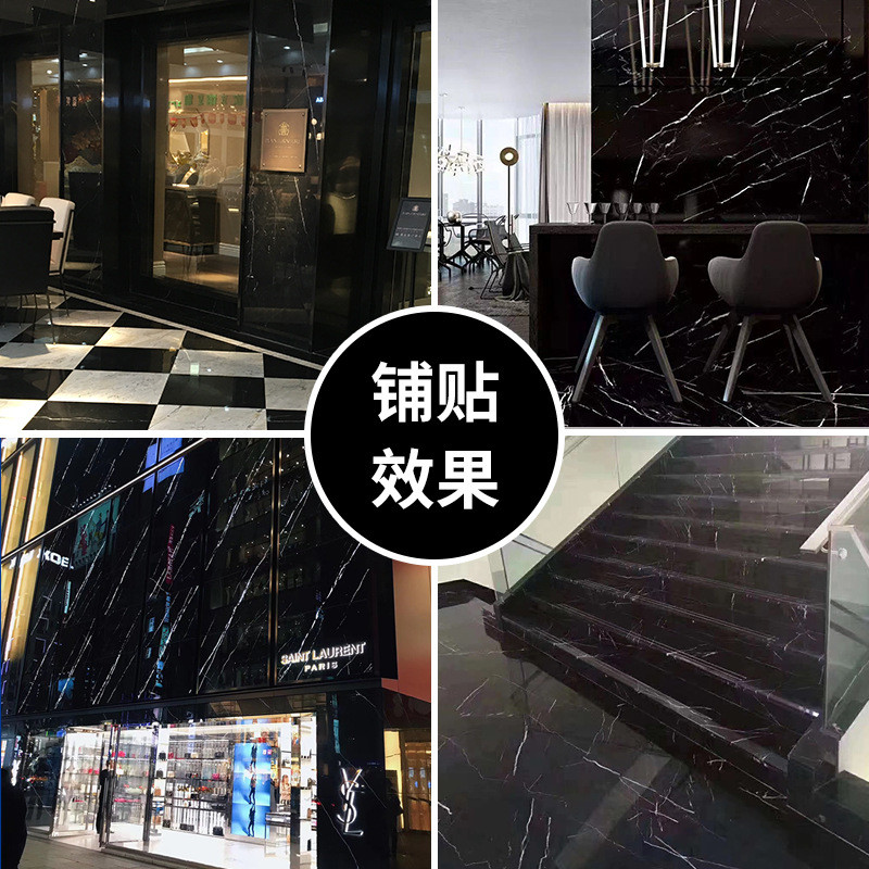 批白根大理石工厂直销别墅酒店墙面地铺窗台板天然大理石板黑