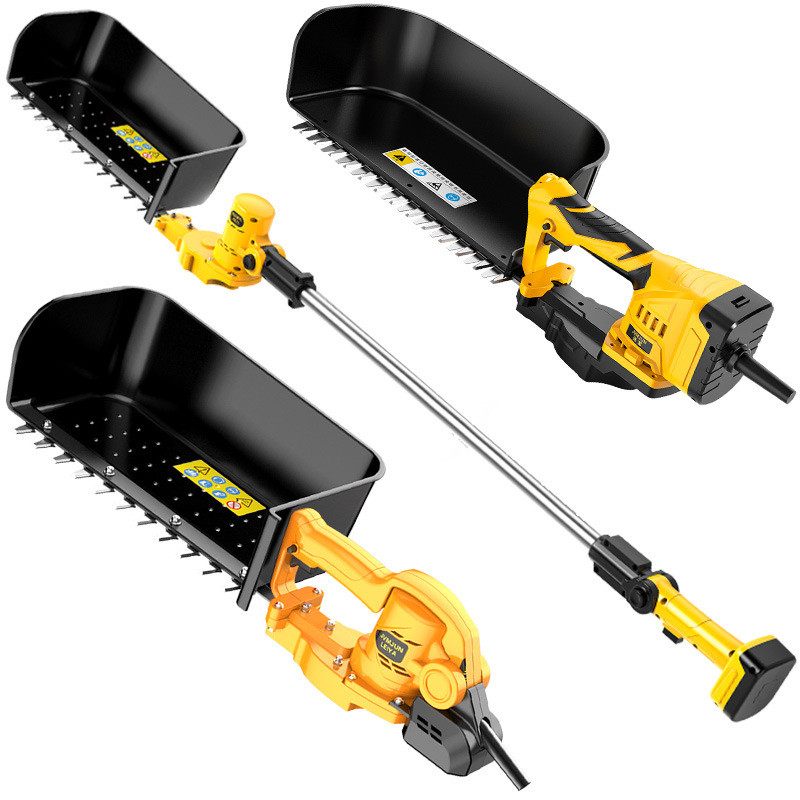 定制无刷电动采茶机单手充电茶叶修剪机户外小型便携茶叶采摘