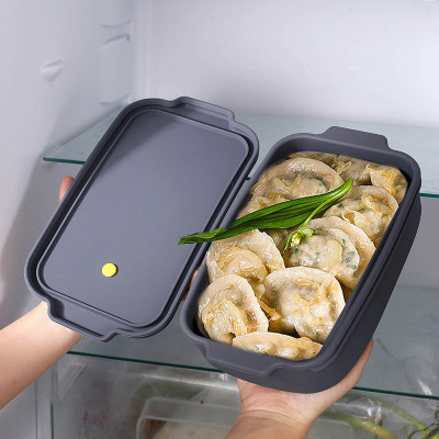 食品级硅胶折叠吐司面包模具厨房不粘蛋糕烤盘食物保鲜盒烘焙工具