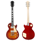 lp入门电吉他成人初学者实木旅行电吉他套装 专业级乐器吉他guitar