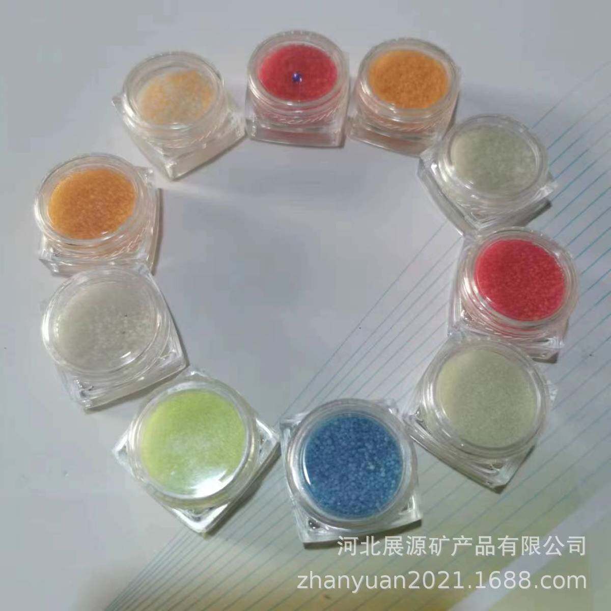 园林造景夜光石树脂夜光沙 庭院铺路水族石用发光鱼缸