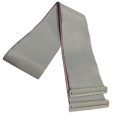 软线排线1.27mm间距28awg镀锡纯铜10/14/16/20/26/30/40/50/64p灰