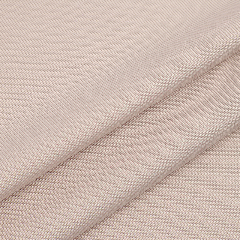 冰肌竹纤罗纹1*1竹纤维罗纹布竹纤维双面春夏季布料家居服打底